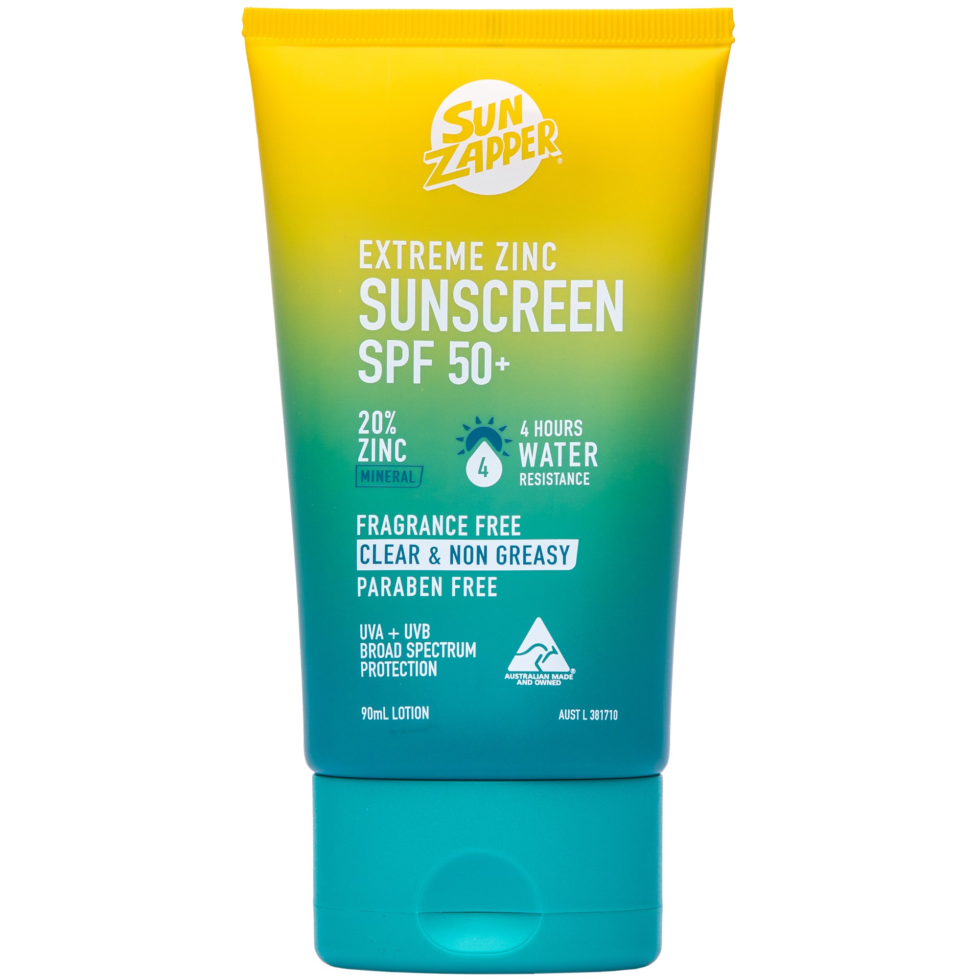 Extreme Zinc Sunscreen SPF 50+ 90mL 20% Zinc