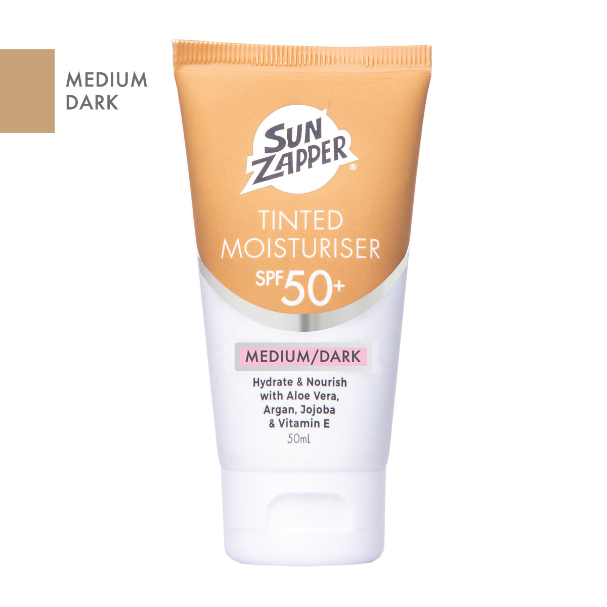 Tinted moisturiser cream SPF 50+ Medium / Dark 