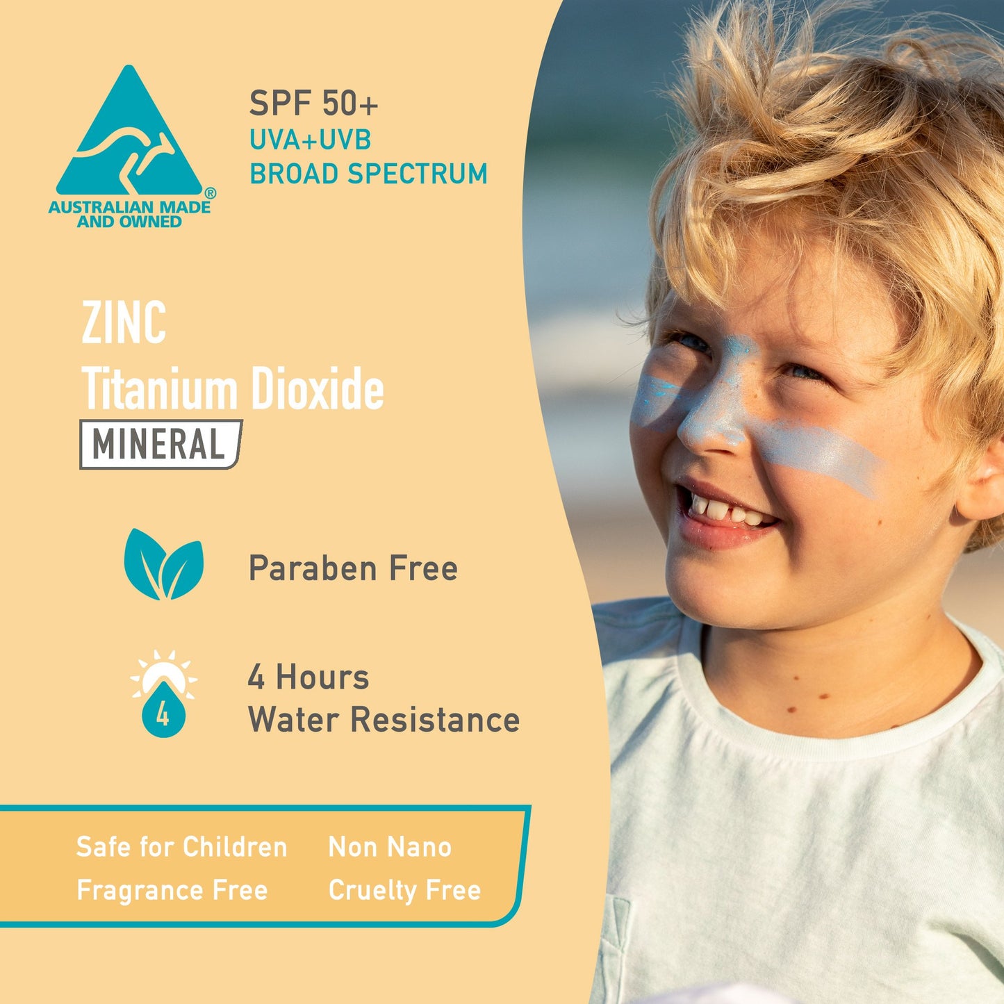 Zinc Stick SPF 50+ Triple pack 3 sticks (Rosa/Blanco/Azul)