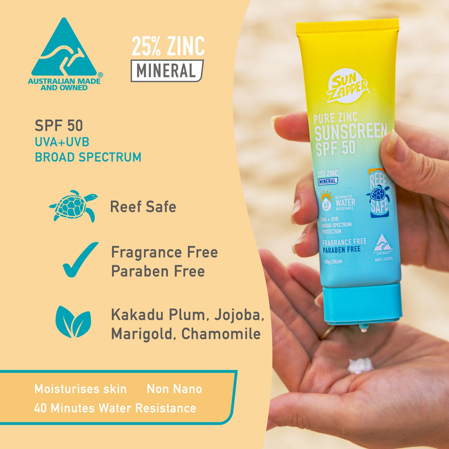 Pure Zinc Fotoprotector SPF 50+ *NUEVA FÓRMULA*
