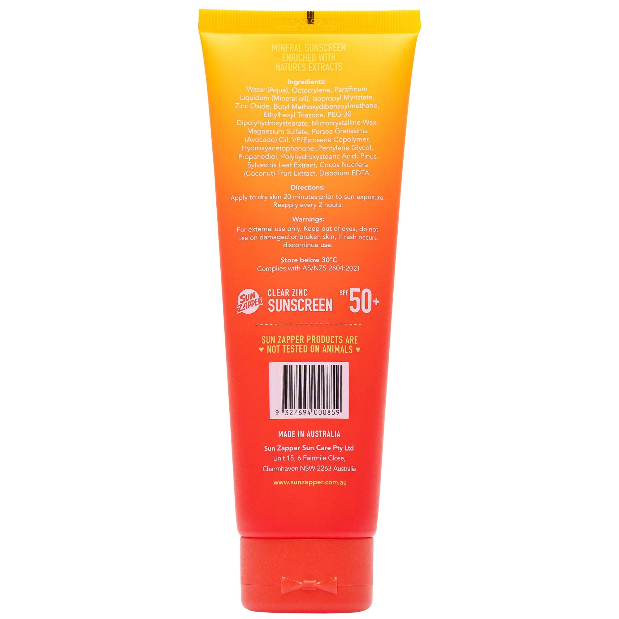 Clear Zinc Fotoprotector SPF 50+ 100 ml *NUEVA FÓRMULA*