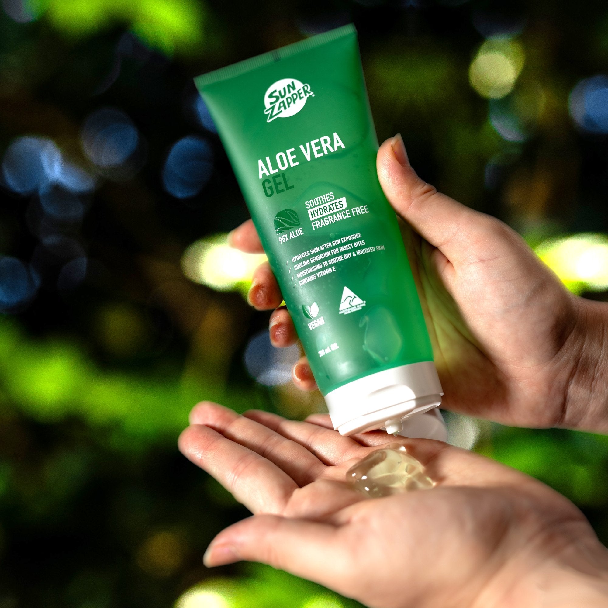 Gel Aloe Vera para Quemaduras