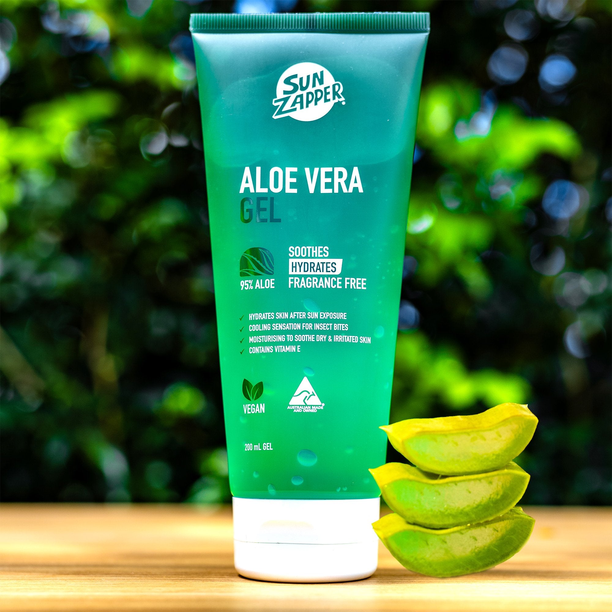 Gel Aloe Vera para Quemaduras